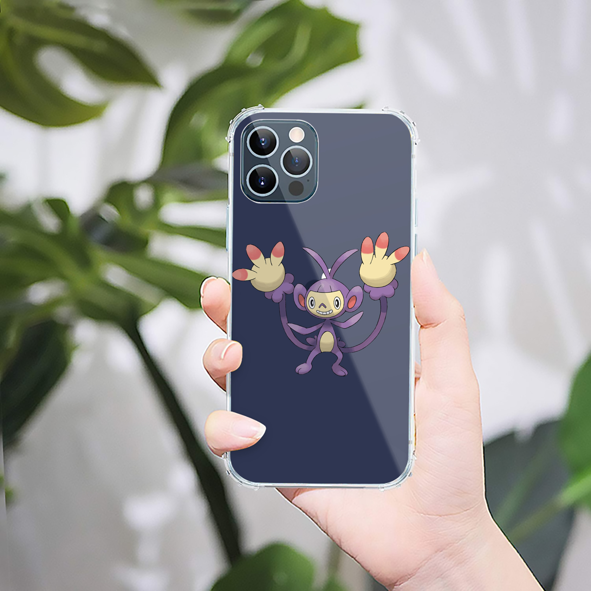 （画像用） ポケットモンスター Pokémon 【iPhone 12シリーズ対応】透明スマホケース（クリアソフトケース）